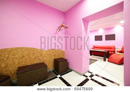 Bright Interior Of Living Room