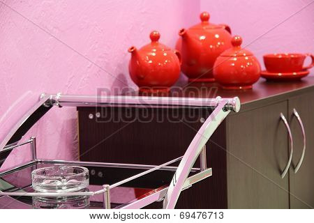 Bright Interior Of Living Room