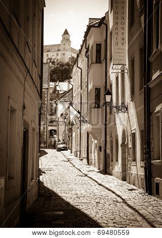 Old Town At Bratislava, Slovakia