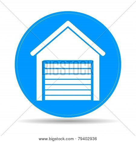 Garage icon.