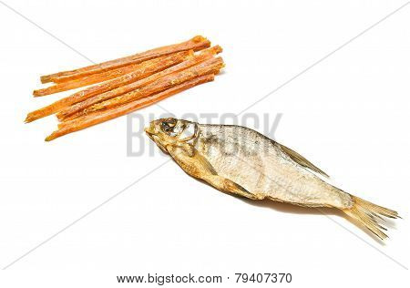 Tasty Fish Strips And Stockfish