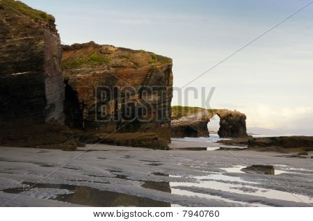 Praia de las catedrales