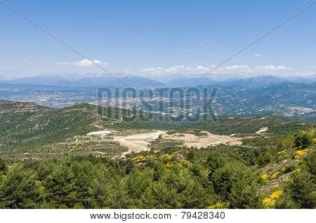 Tena Valley At Huesca, Spain