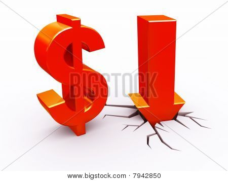Dollar vers le bas