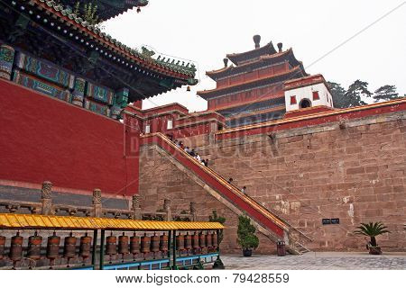 Famous Puning Temple In Chengde, China