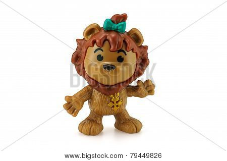 Cowardly Lion Action Figure From Wizard Of Oz Movie.