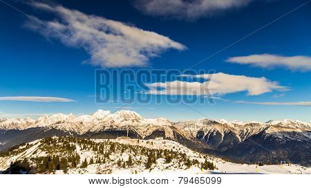 Morning On The Ski Slope