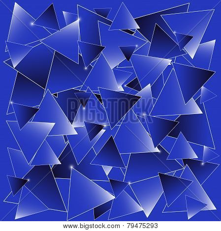 Blue triangles