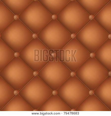 Brown Gold Leather