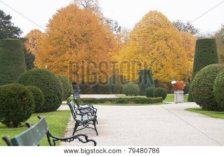 Park in autumn