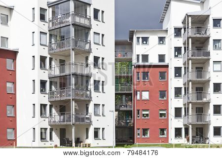 Real Estate Residential District Full Frame