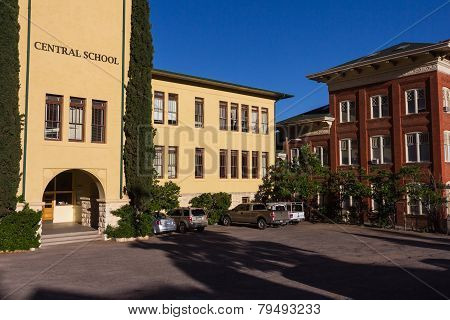 School's Main Entrance