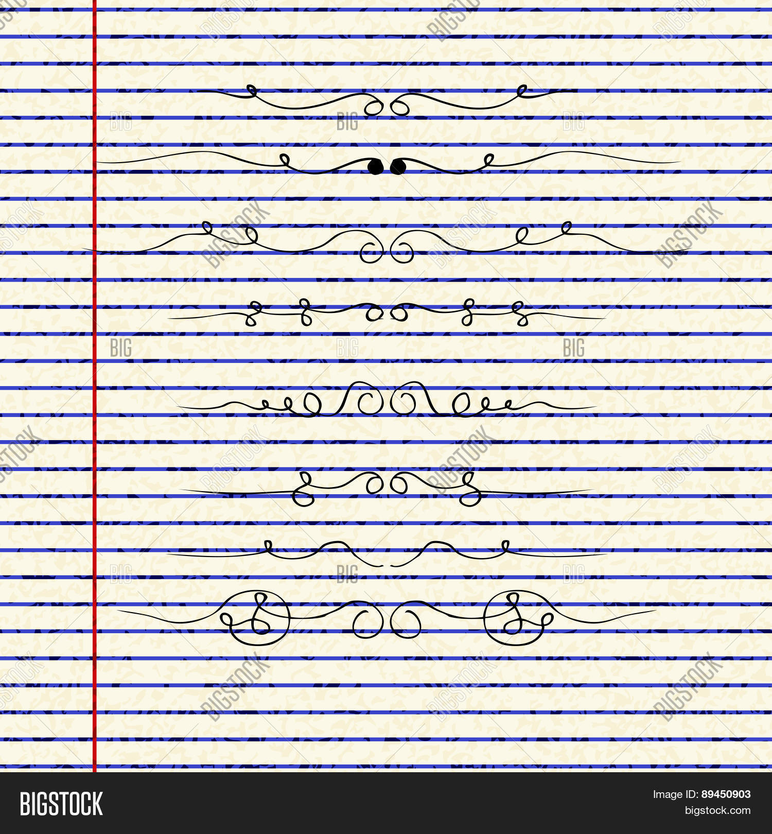 Illustration Dividers Vector &amp; Photo (Free Trial) | Bigstock