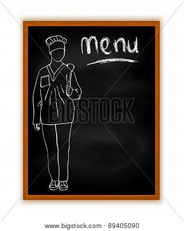 Menu Board Vector