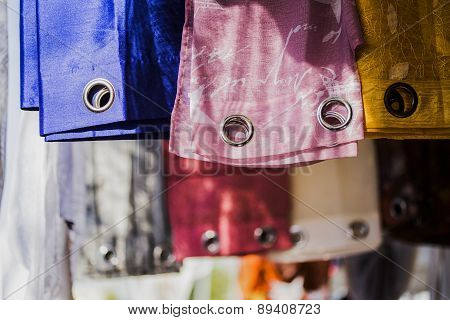 curtains and fabrics