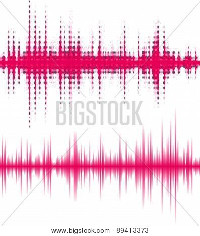 Digital pink equalizer.