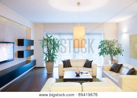 Stylish Modern Tv Room