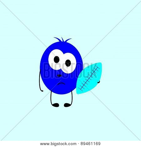 Little Monster With Ball
