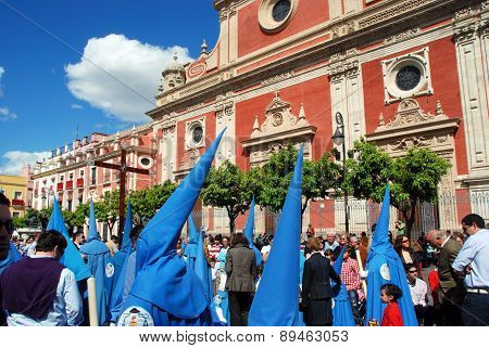 Santa Semana Procession, Seville.