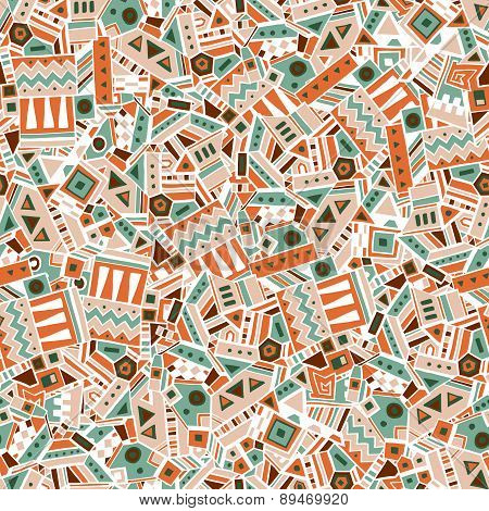 Ethnic seamless pattern. Vector illustration