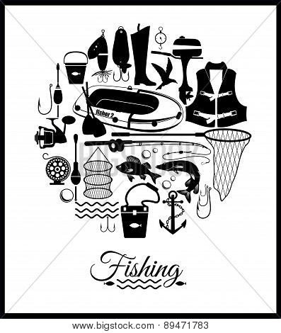 Fishing background