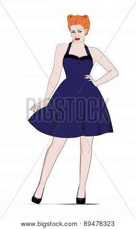 Vintage pin-up.