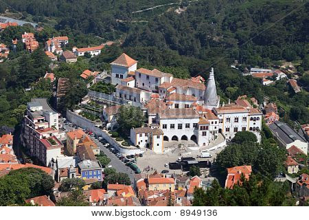 Sintra, Portekiz havadan görünümü