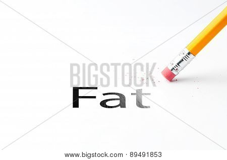 Pencil with eraser