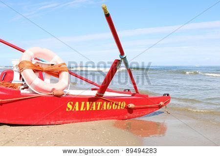 Lifeguard boat