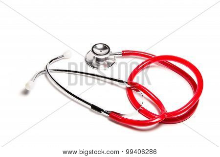 Stethoscope, Close-up Isolated