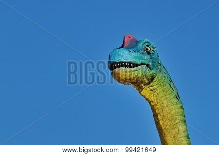 Realistic Model Of Dinosaur