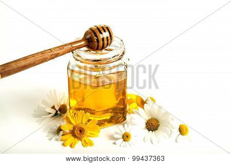 Still Life Of Honey