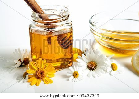 Still Life Of Honey
