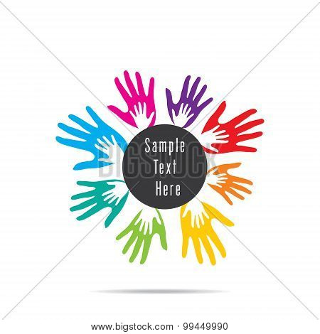 people support cause concept design