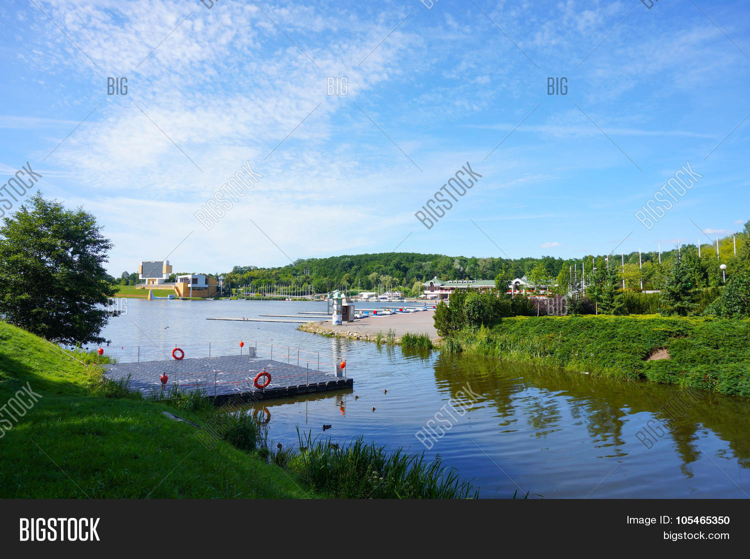 Large Lake Malta Park Image & Photo (Free Trial) Bigstock