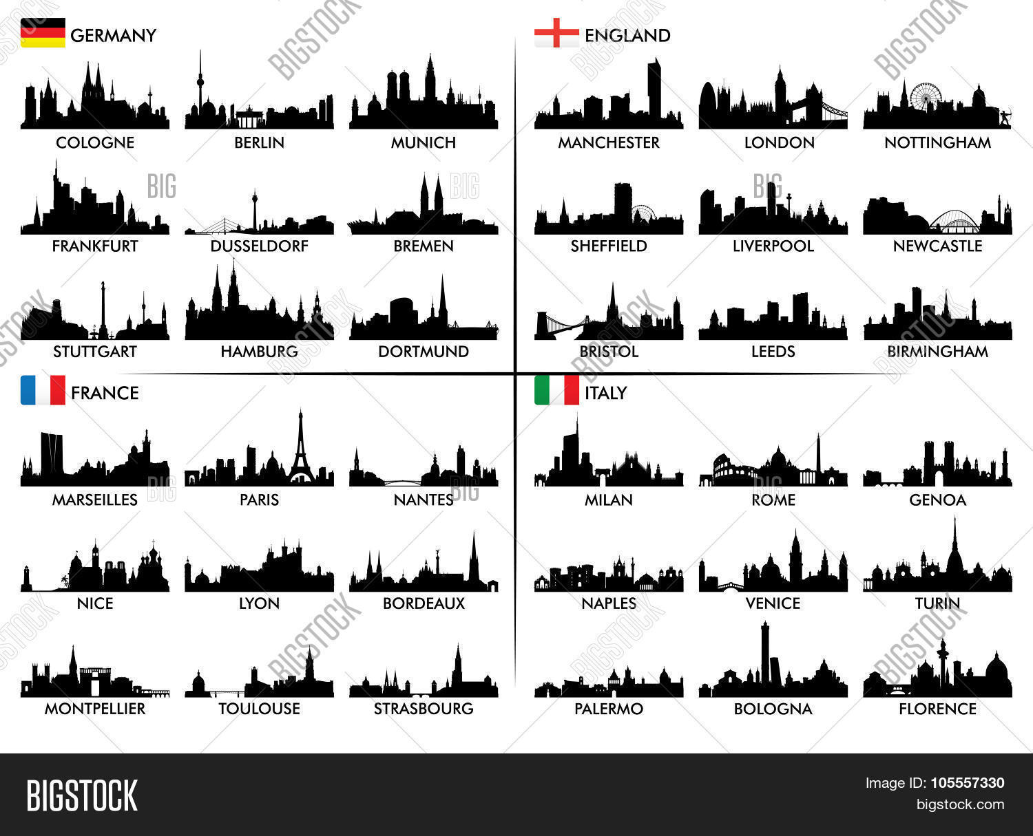 City ??skyline Vector & Photo (Free Trial) | Bigstock