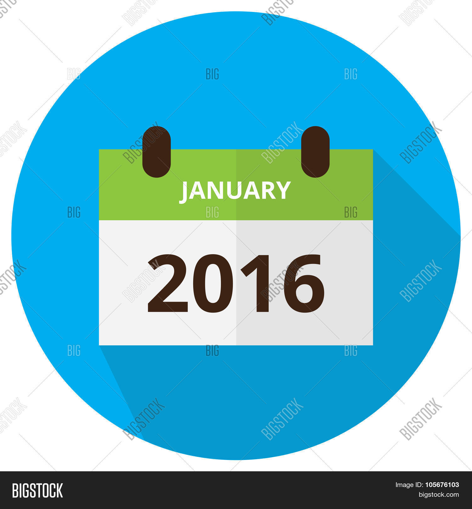 january 2016 calendar vector photo free trial bigstock january calendar icon