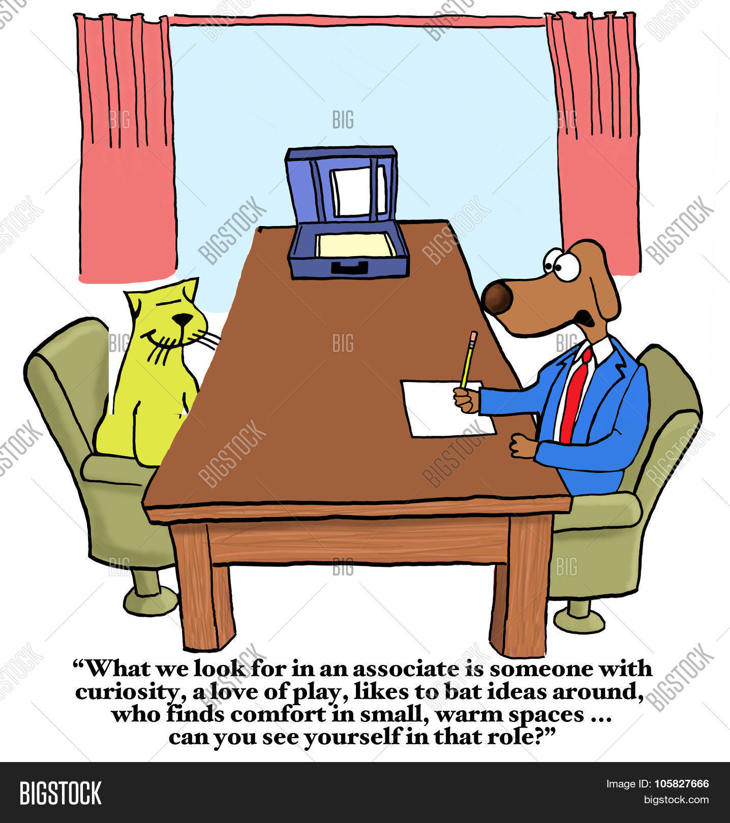 Friendly Job Interview Image Photo Free Trial Bigstock
