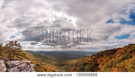 Appalachian Mountain Autumn Landscape