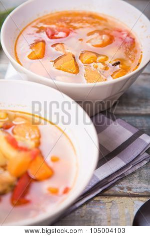 Soup With Mussels