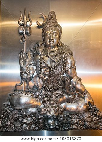 Mahesh, Shiva (This statue is an element in the Thai Temple, Public area )
