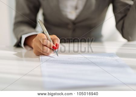 Female lawyer