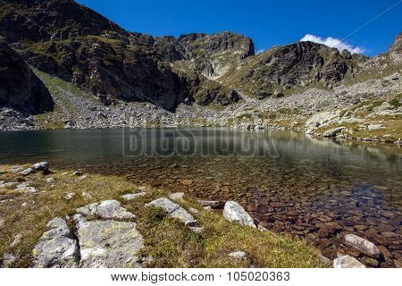 Amazing view of Elenski lakes, Rila Mountain