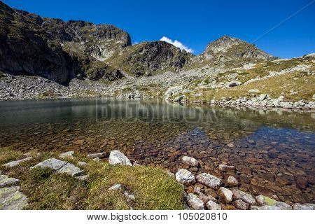 Amazing view of Elenski lakes, Rila Mountain