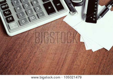 Office Tools On table