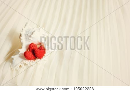 Heart, Red Heart, Valentines Day Postcard, Love