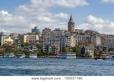 View Of  Istanbul Beyoglu Area