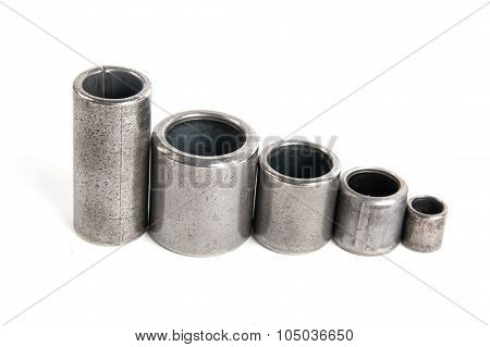Metal cylinders - elements of the industrial roller chain