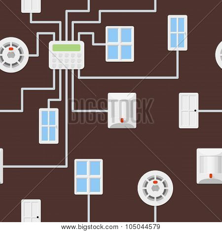 Security Seamless Pattern