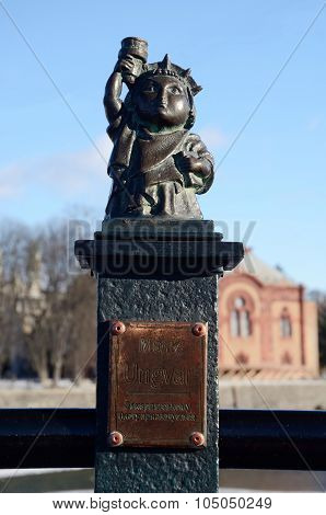 Mini statue of Liberty and smallest lighthouse in the country at the same time ,Ukraine